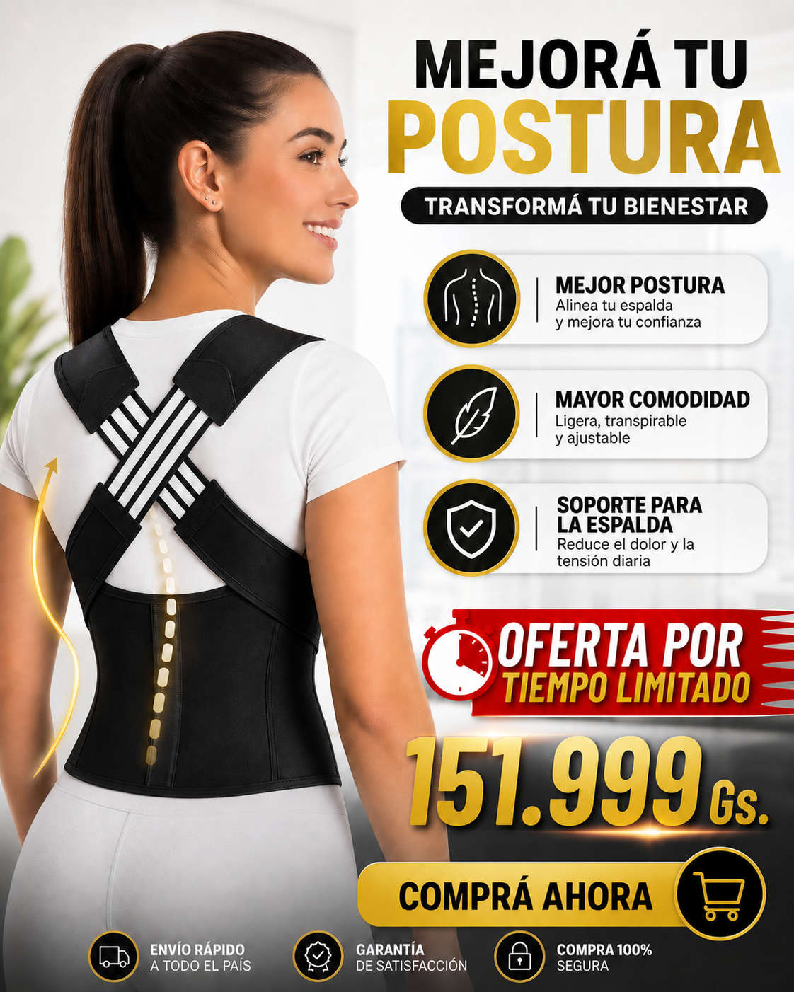 FAJA CORRECTOR DE POSTURA